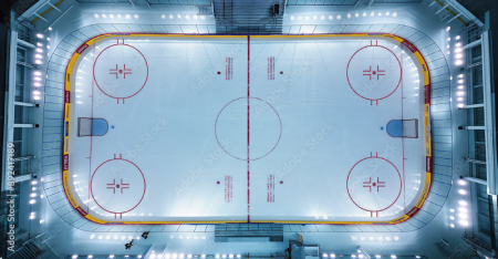 ice hockey rink size ice hockey